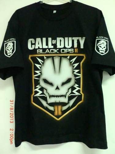 Camiseta Call Of Duty Black Ops 2